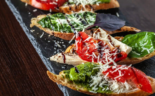 Pesto Crostini Recipe