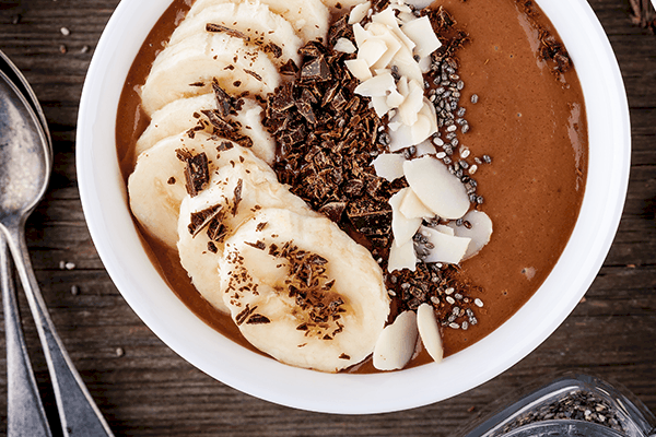 Chocolate Cherry Protein Smoothie Bowl Recipe