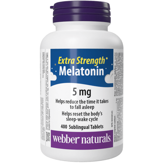 Melatonin Extra Strength  5 mg  400 Sublingual Tablets, image-hi-res