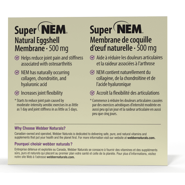 NEM 500 mg Vegetarian Capsules, image-misc
