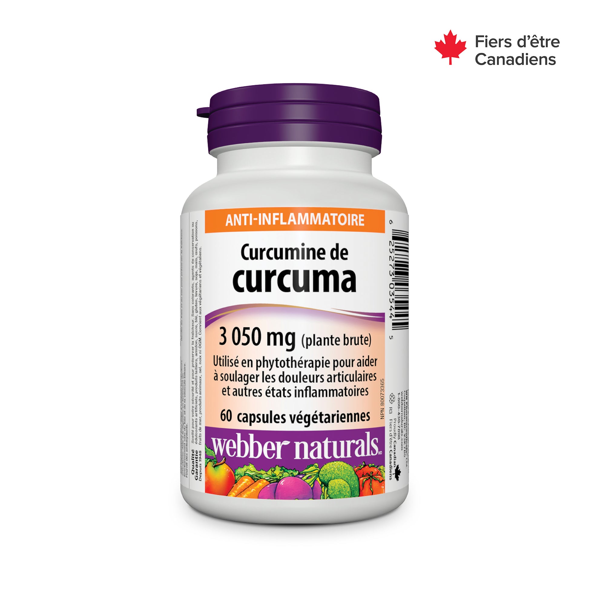 Curcumine de curcuma 3 050 mg for Webber Naturals|v|hi-res|WN3544