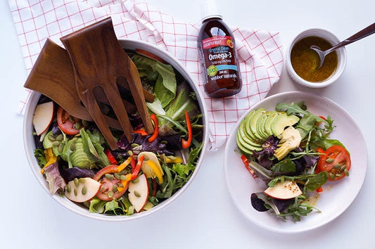 Omega-3 Green Salad Recipe