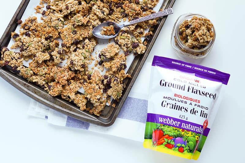 Chunky Flaxseed Granola Recipe