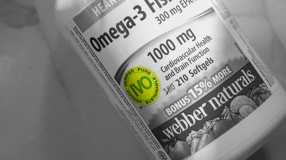 Webber Naturals Omega-3s are IVO verified