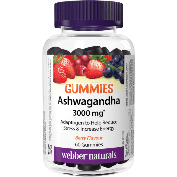 Ashwagandha Gummies  3000 mg  60 Gummies