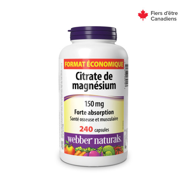 Magnesium Citrate High Absorption 150 mg for Webber Naturals|v|hi-res|WN3915