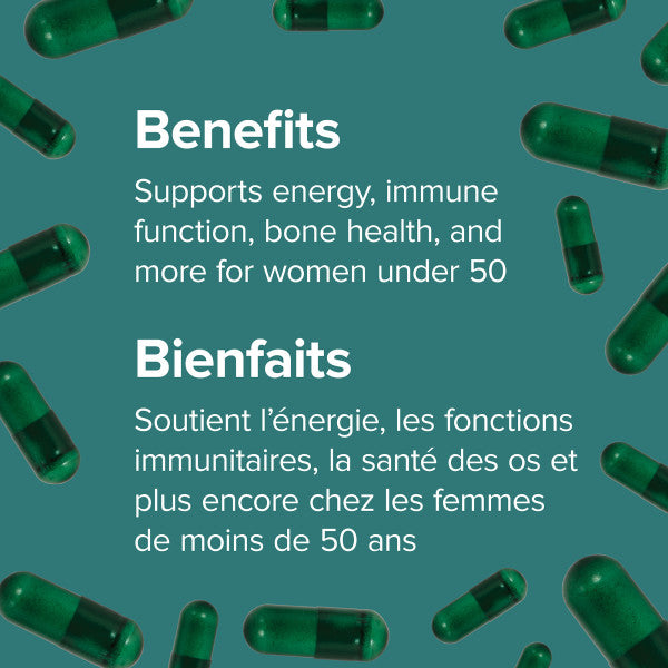 specifications-Multi la plus complète pour femmes for Webber Naturals