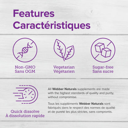 specifications-Magnesium Bisglycinate 200 mg for Webber NaturalsWN3255