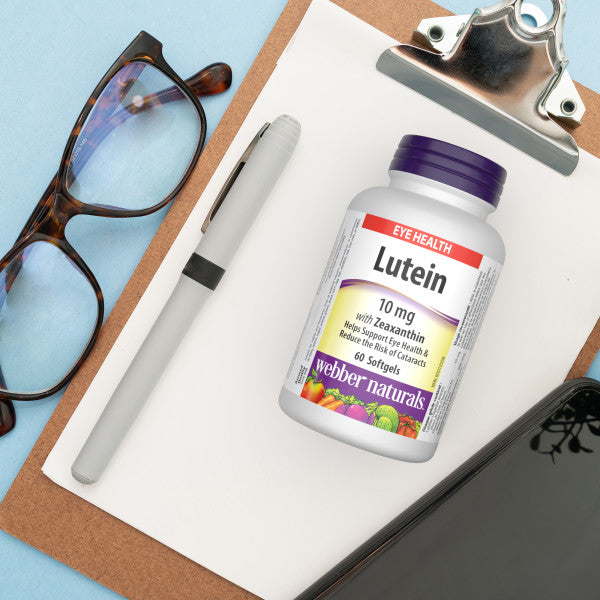 Lutein with Zeaxanthin 10 mg for Webber Naturals|v|hi-res|WN3366