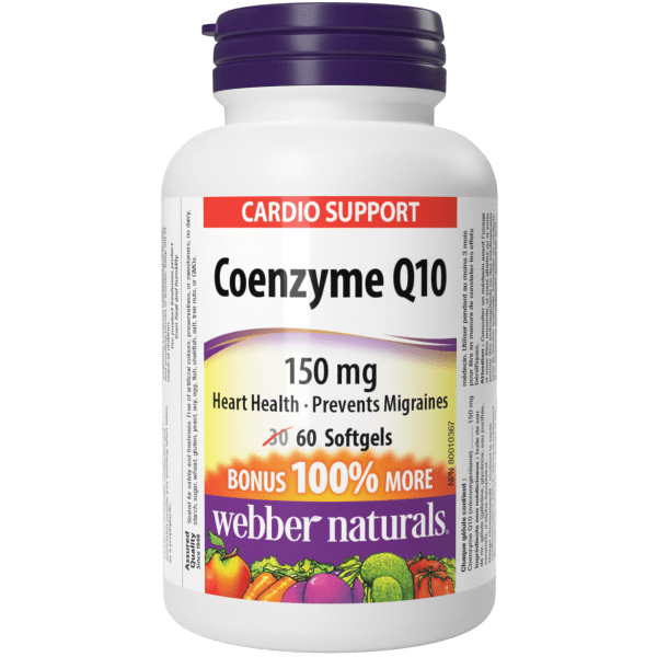 Coenzyme Q10  150 mg  60 Softgels, image-hi-res