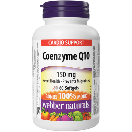 Coenzyme Q10  150 mg  60 Softgels, image-hi-res