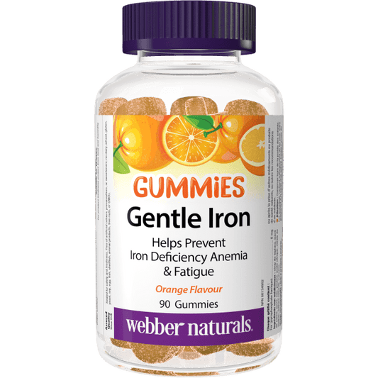 Gentle Iron Gummies   90 Gummies Orange, image-hi-res