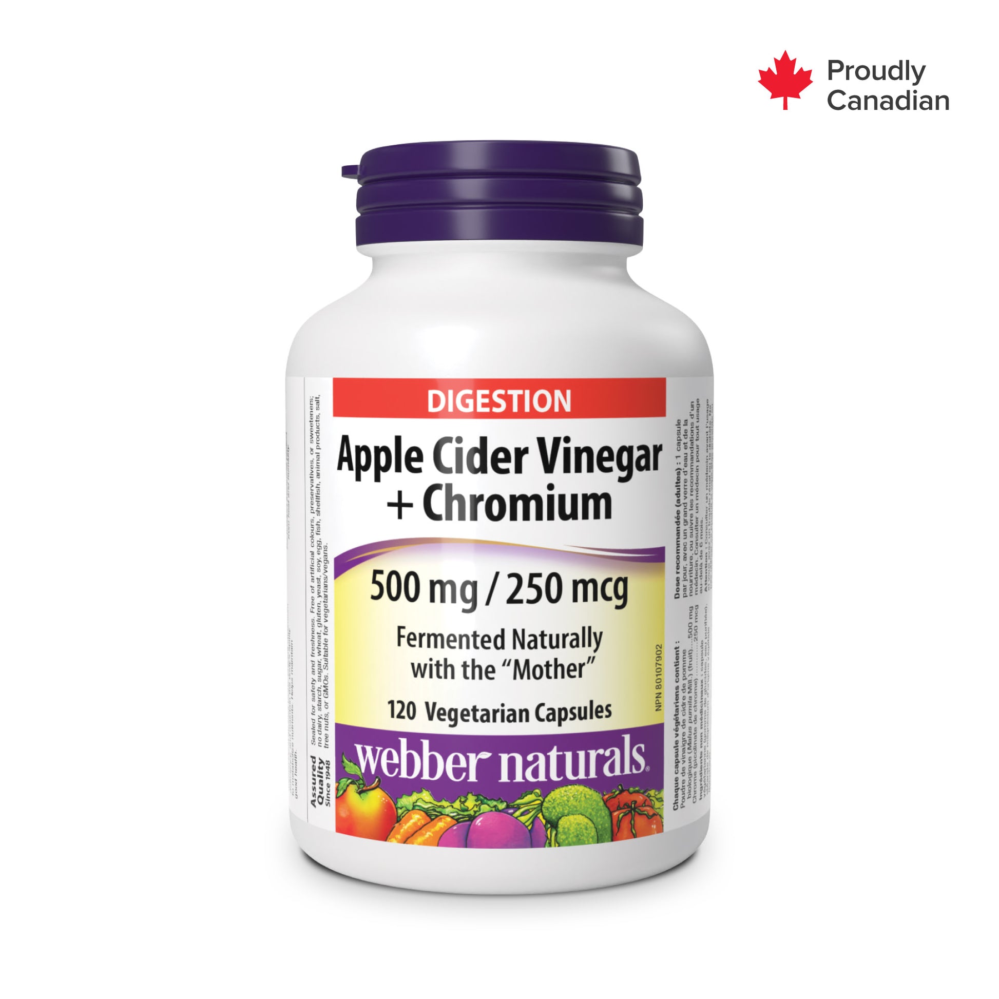 Apple Cider Vinegar + Chromium for Webber Naturals|v|hi-res|WN3936