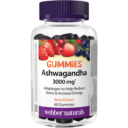 Ashwagandha Gummies  3000 mg  60 Gummies Berry, image-hi-res