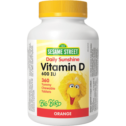 Vitamin D3  600 IU  360 Chewable Tablets Orange, image-hi-res