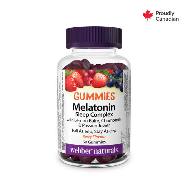 Melatonin Sleep Complex Gummies for Webber Naturals|v|hi-res|WN3938