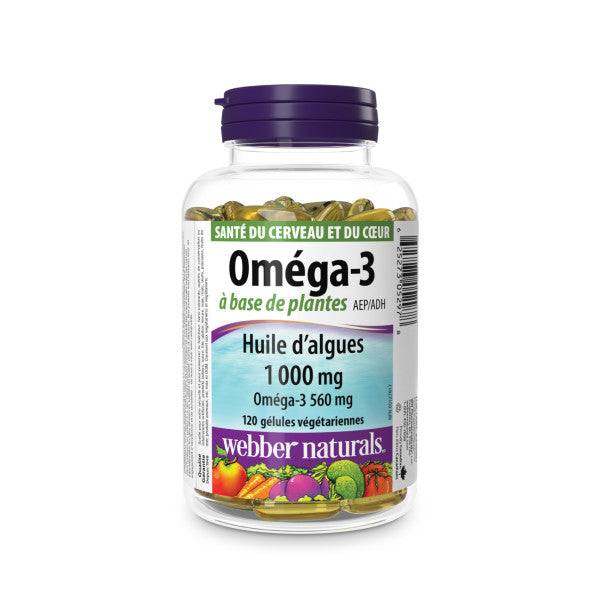 Plant-Based Omega-3 EPA/DHA for Webber Naturals|v|hi-res|WN5297