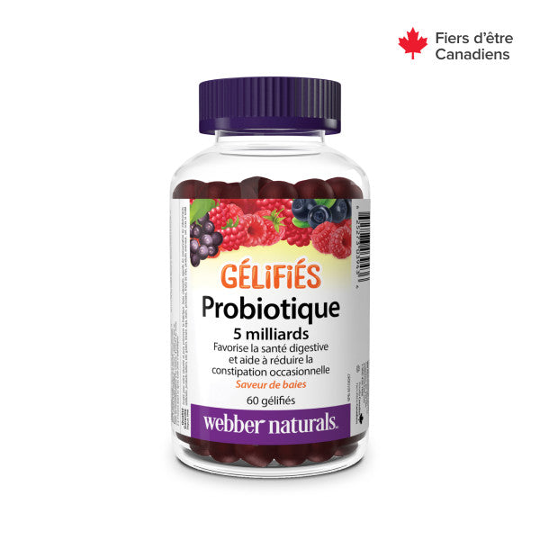 Probiotique 5 milliards Gélifiés baies for Webber Naturals|v|hi-res|WN3943