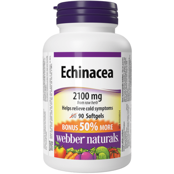 Echinacea  2100 mg  90 Softgels, image-hi-res