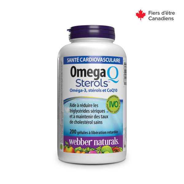 Omega-Q Sterols<sup>MC</sup> for Webber Naturals|v|hi-res|WN5283