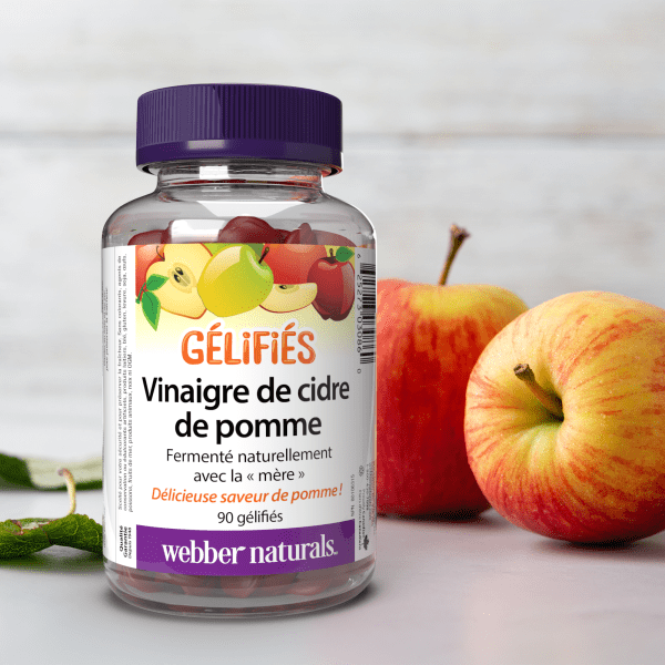 specifications-Vinaigre de cidre de pomme saveur de pomme for Webber Naturals