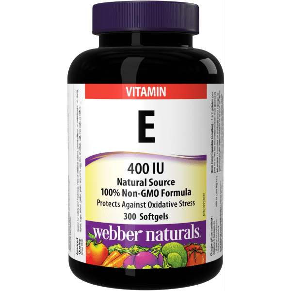 Vitamin E Natural Source  400 IU  300 Softgels, image-hi-res