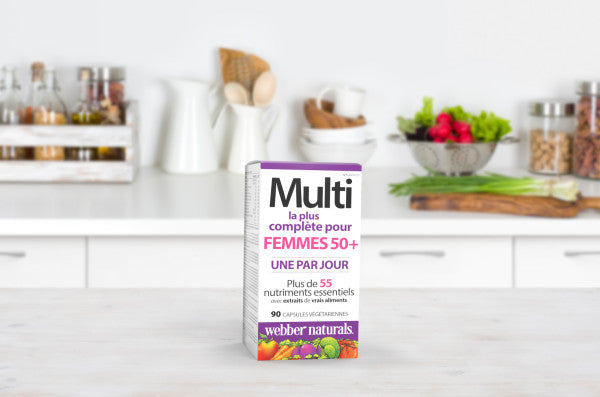 specifications-Multi la plus complète pour femmes 50+ for Webber Naturals