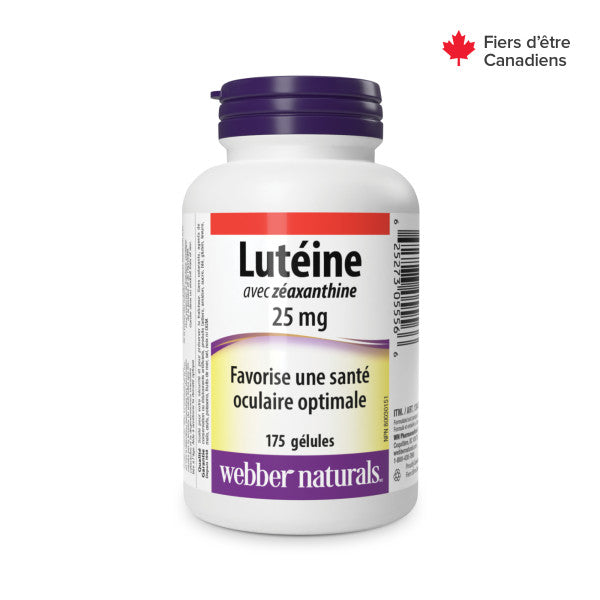 Lutéine avec zéaxanthine  25 mg gélules for Webber Naturals|v|hi-res|WN5556
