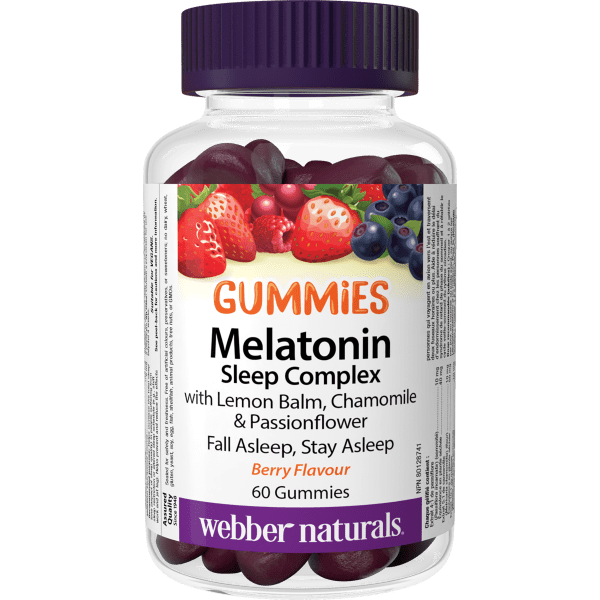 Melatonin Sleep Complex Gummies for Webber Naturals|v|hi-res|WN3938