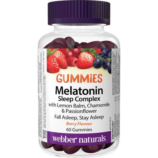 Melatonin Sleep Complex Gummies for Webber Naturals|v|hi-res|WN3938