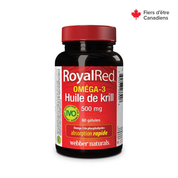 RoyalRed Oméga-3 Huile de krill 500 mg for Webber Naturals|v|hi-res|WN3390