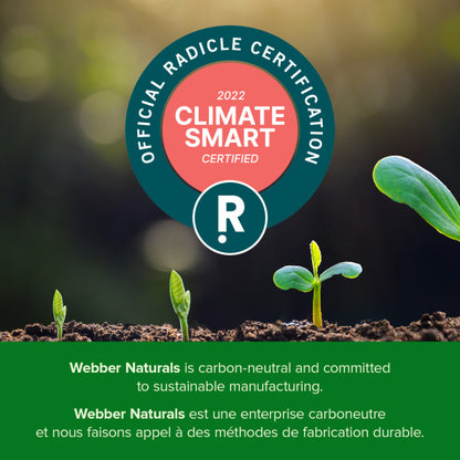 Eco-Friendly. Webber Naturals is carbon-neutral and committed to sustainable manufacturing., image-certificate