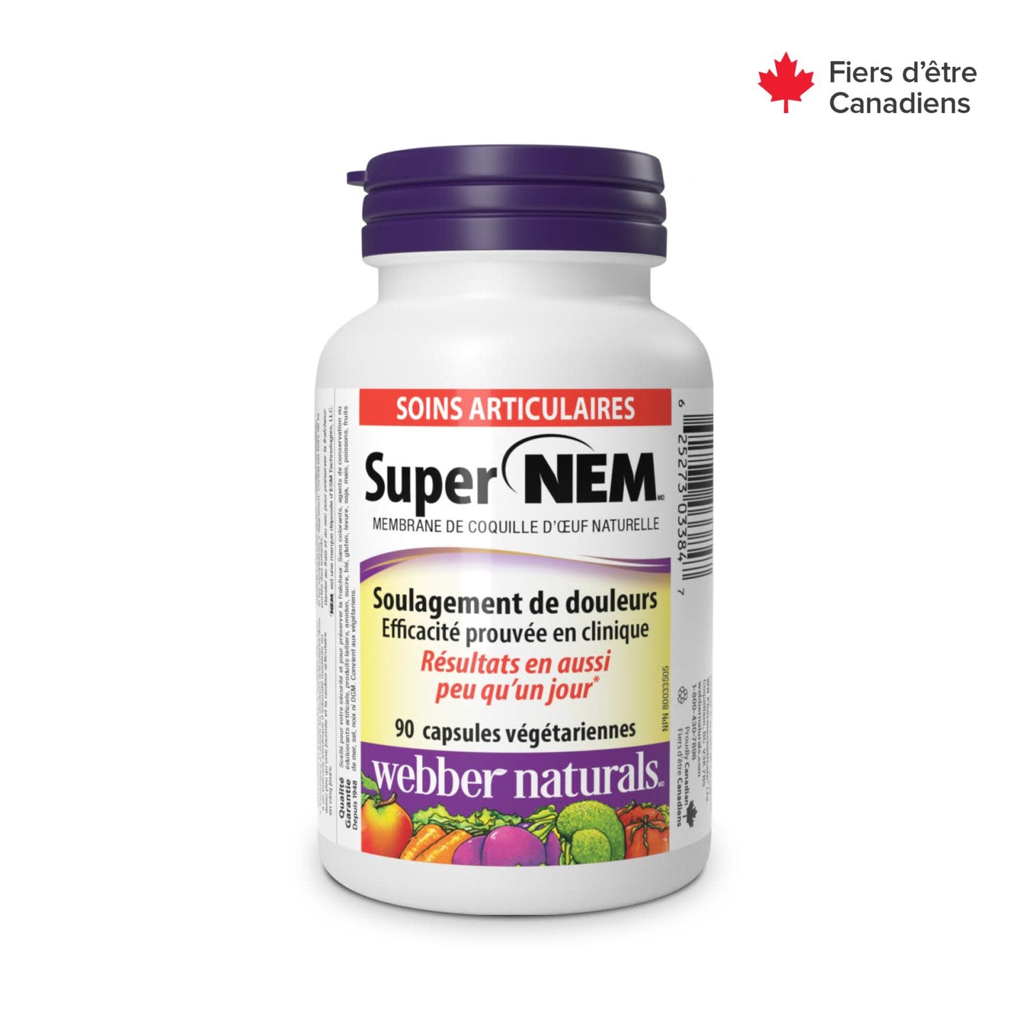 Super NEM® Natural Eggshell Membrane for Webber Naturals|v|hi-res|WN3384