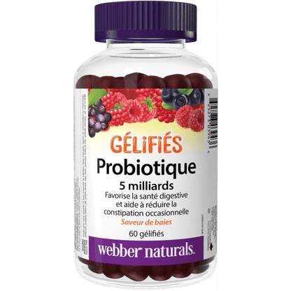 Probiotique 5 milliards Gélifiés baies for Webber Naturals|v|hi-res|WN3943