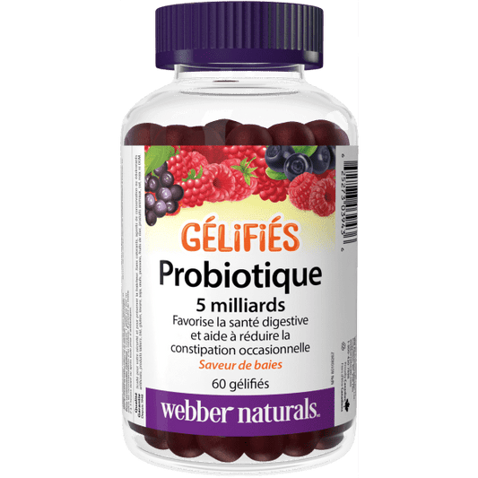 Probiotique 5 milliards Gélifiés baies for Webber Naturals|v|hi-res|WN3943