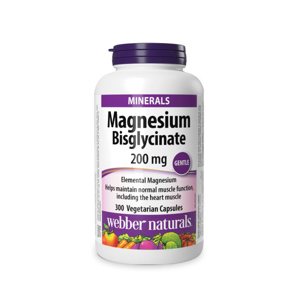 Magnesium Bisglycinate 200 mg for Webber Naturals|v|hi-res|WN5289