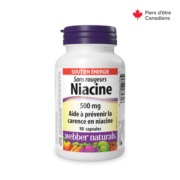 Niacine Sans rougeurs  500 mg for Webber Naturals|v|hi-res|WN3431