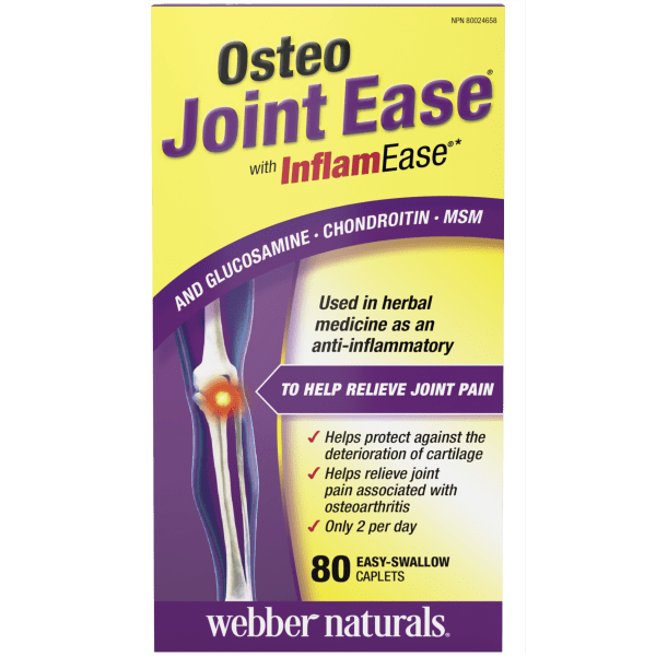 Osteo Joint Ease® Glucosamine Chon MSM | Webber Naturals