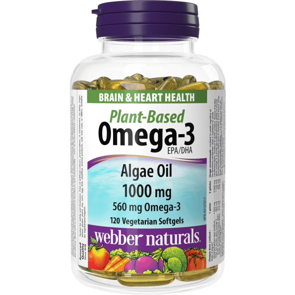 Plant-Based Omega-3 EPA/DHA for Webber Naturals|v|hi-res|WN5297