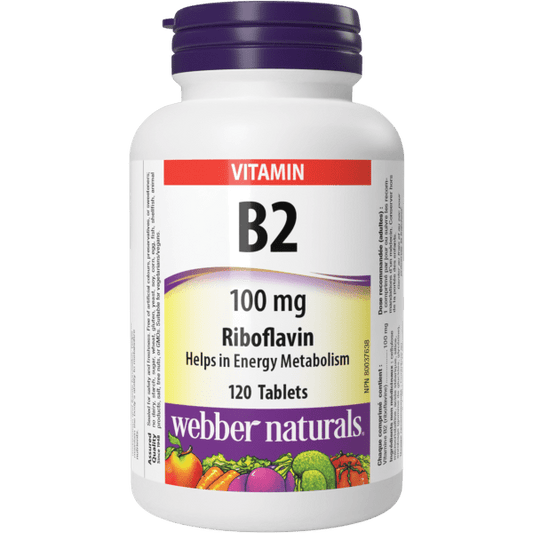 B2 100 mg for Webber Naturals|v|hi-res|WN3931