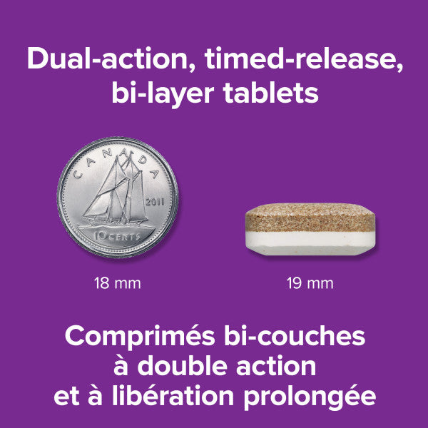 Ashwagandha + Melatonin Bi-Layer Tablets, image-enhanced-pill