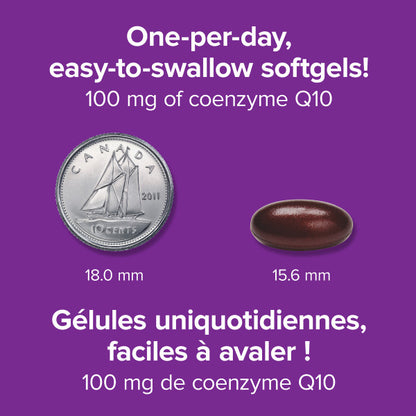Coenzyme Q10 Softgels, image-enhanced-pill