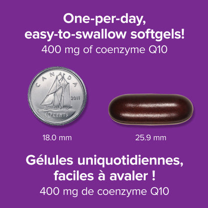 Coenzyme Q10 Ultra Strength Softgels, image-enhanced-pill