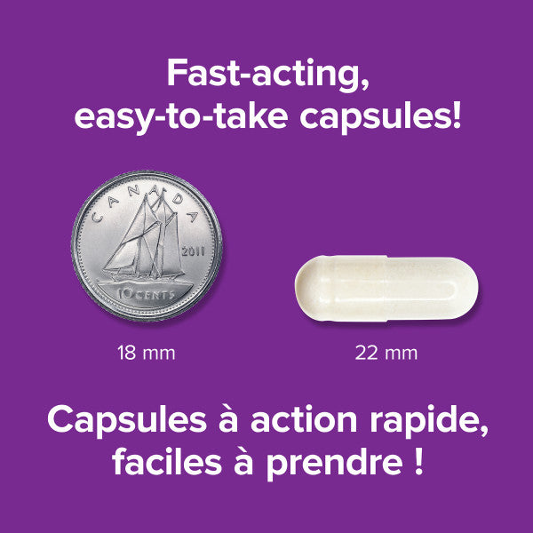 Dairy Again™ Lactase Enzyme Triple Strength 250 mg Capsules, image-enhanced-pill