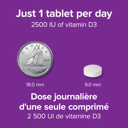 Extra Strength D3 Tablets, image-enhanced-pill