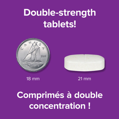 Glucosamine Chondroitin MSM Double Strength Caplets, image-enhanced-pill
