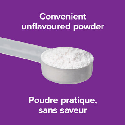 Convenient unflavoured powder, image-enhanced-pill