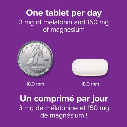 Melatonin Magnesium Tablets, image-enhanced-pill