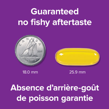 Omega 3-6-9 High Potency Fish, Flax & Borage Softgels, image-enhanced-pill