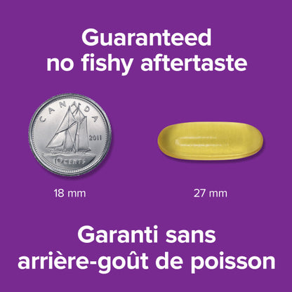 Omega-3+Turmeric Clear Enteric Softgels, image-enhanced-pill